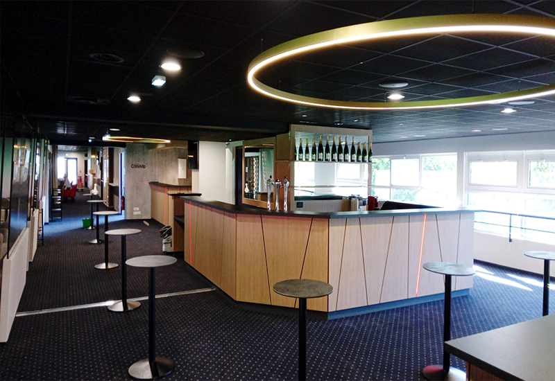 Salon VIP Stade Rennais Football Club — éclairage équipement — Rennes (35) France — VIP Lighting